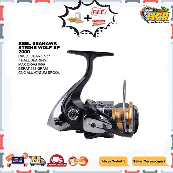 NEW  Reel Seahawk Strike Wolf Xp 2000