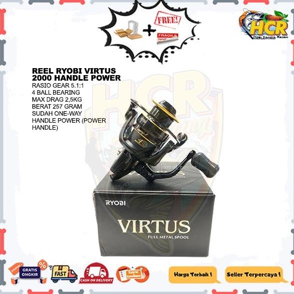 NEW  Reel Ryobi Virtus 2000 Handle Power