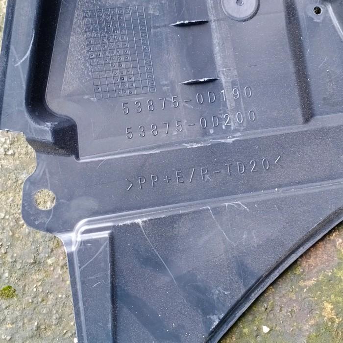 Liner Fender Toyota Etios Valco