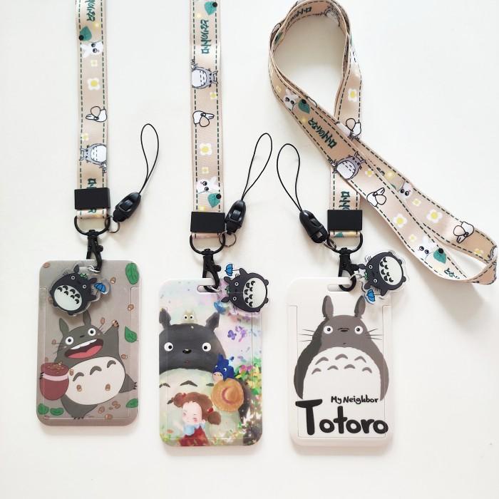 

Best Seller Id Card Holder Name Tag Lanyard / Kalung Kartu Totoro Studio Ghibli 2