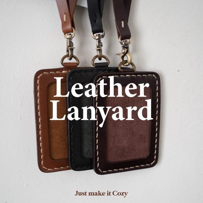 

Best Seller Lanyard Kulit Minimalis - Tali Id Card (Leather Lanyard)