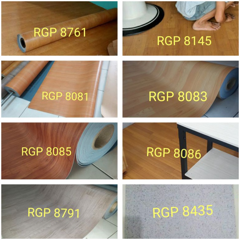 ➚ Vinyl Lantai Roll Tebal 1,5 mm Harga per m2 4852