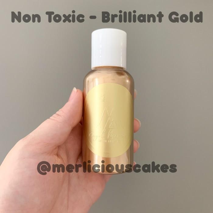 

Best Seller 100 Gram 24K Brilliant Gold Lustre Dust Cakes By Angela Morrison