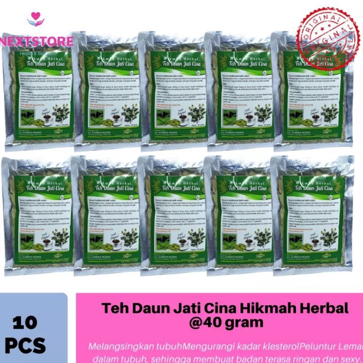

⚡TOK SIAP 【COD 10 pcs teh daun jati cina curah hikmah