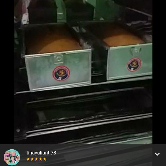 Regular Oven Tangkring Kompor Bakar Kue Cake Luar Dalam Stainless
