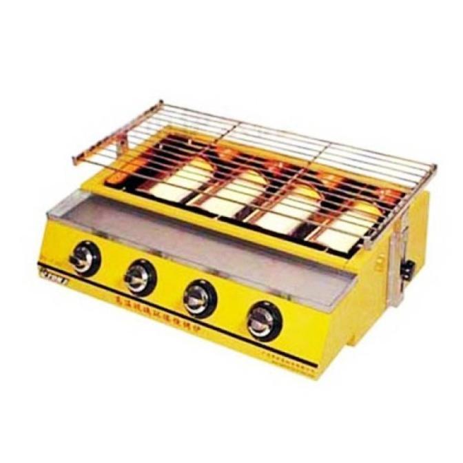 Getra Kompor Pemanggang 4 Tungku Et-K222 Kompor Bakar Kompor Sosis 4