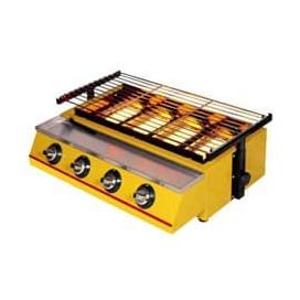 Kompor Panggang 4 Tungku - Kompor Sosis Bakar