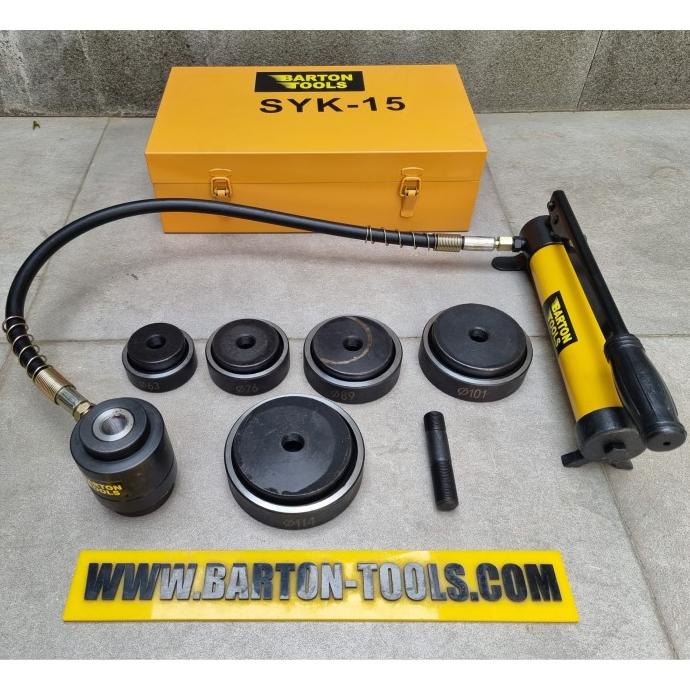 

63-114Mm Hydraulic Punch Syk-15 Barton Hole Punching Hidrolik Puncher