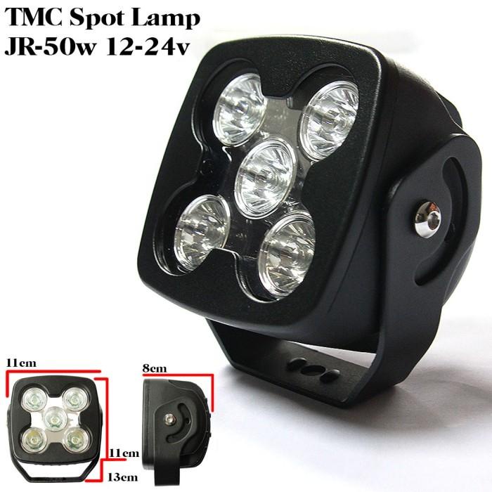 Lampoki Lampu Sorot Led 5 Mata 50 Watt / Lampu Tembak Lampu Sorot Super Terang