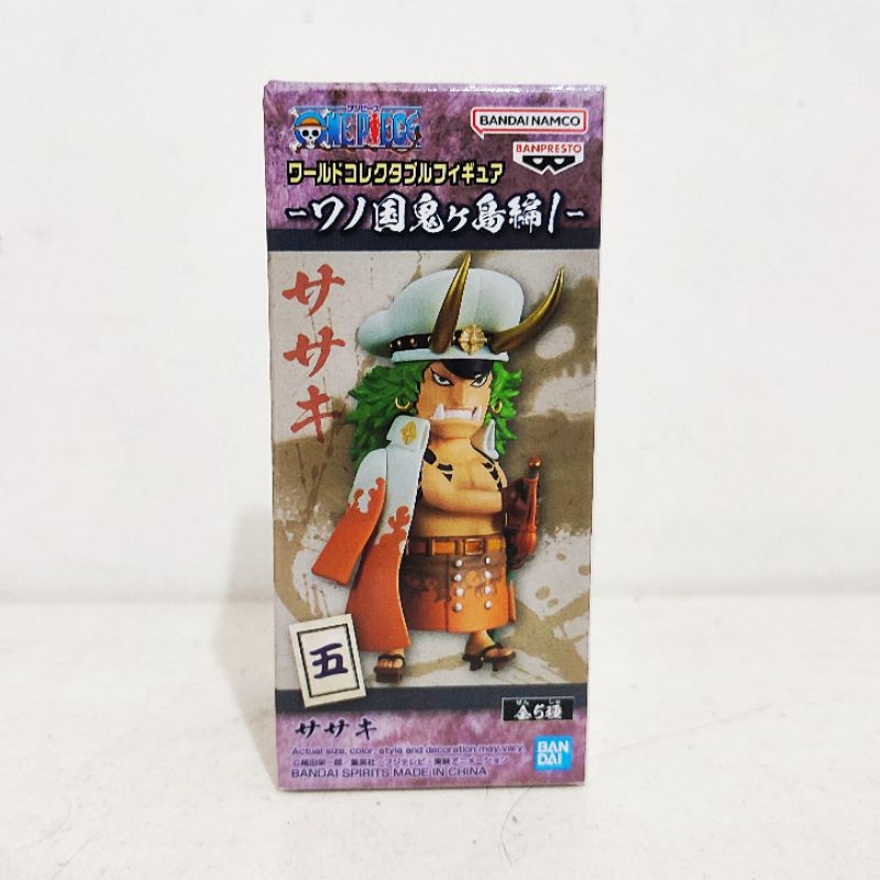 Wcf One Piece Onigashima Vol 1 Sasaki - Action Figure Anime