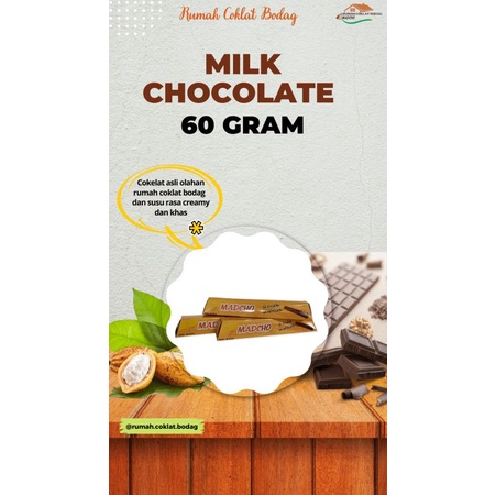 

Milk Chocolate 60gram