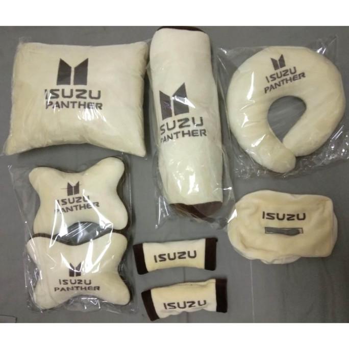 NEW  Carset 6 in 1 bantal mobil Isuzu Panther aksesoris interior sandaran