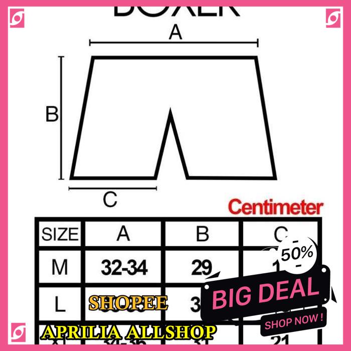 RIDER XTRA COOL  CELANA DALAM PRIA MINI BOXER BEST QUALITY