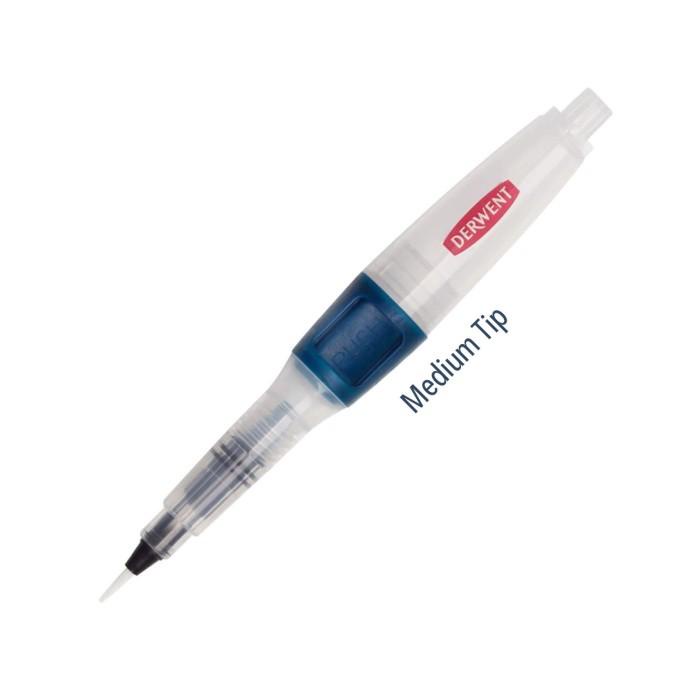 

Terlaris Derwent Push Button Waterbrush Medium Tip