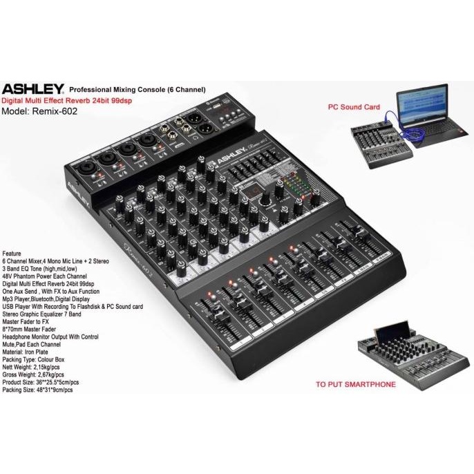Mixer Ashley Remix 602 Remix602 Original Viral