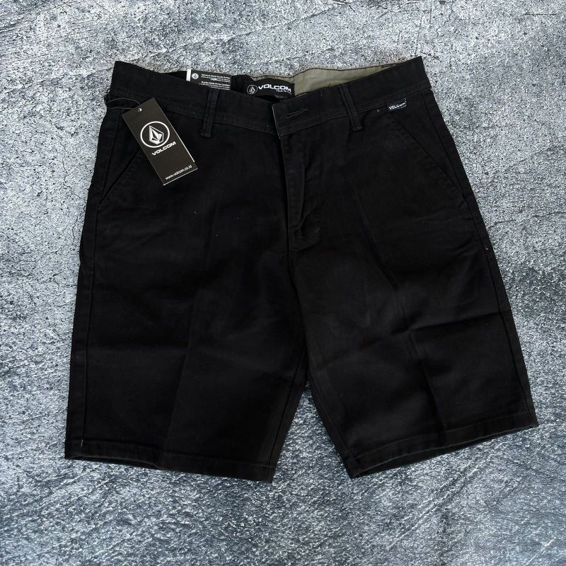 Celana Pendek Chinos Volcom Frickin' Washed Cotton Mirror Premium