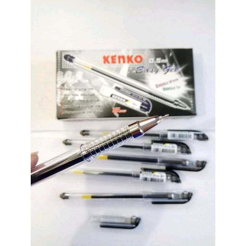 

Pulpen Gel kenko ,Pena Jel Kenko Harga Untuk 1 Pack