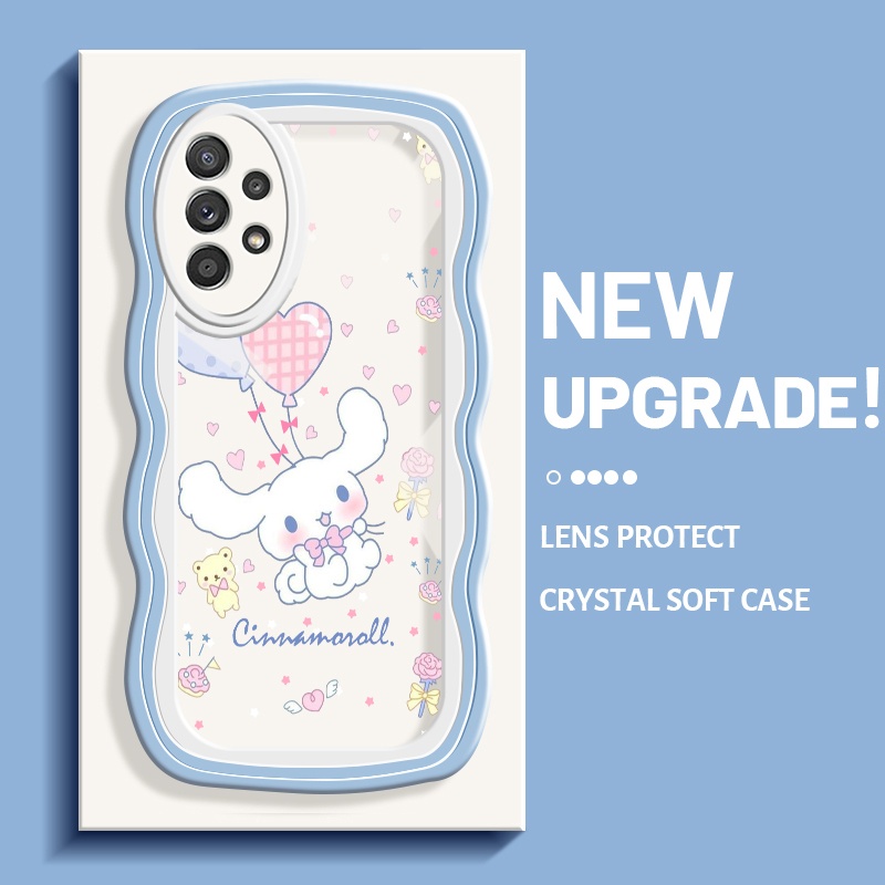 Casing Ponsel untuk Samsung galaxy A52s 5G A52 4G A52 5G Case lucu pola Cinnamoroll kreatif HP warna