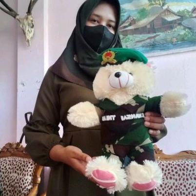 BONEKA POLISI MILiter // tni ad // tni au // polisi // kantoran 30cm
