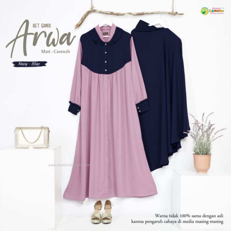 Gamis Set Arwa Mom (Libasuna)