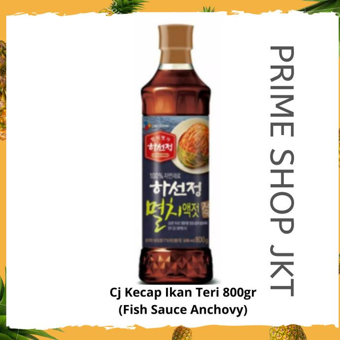 

Cj Hasunjung Kecap Ikan Teri Anchovy Sauce Korea 800gr Korean Kimchi