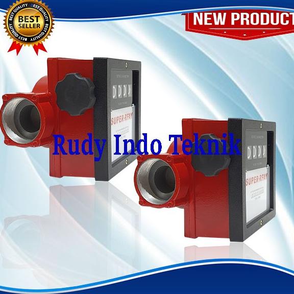 Meteran Solar 2 Inch Flow Meter Solar