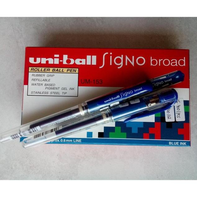 

Pul Uniball Signo Broad (Hitam/U) (Per Lusin)