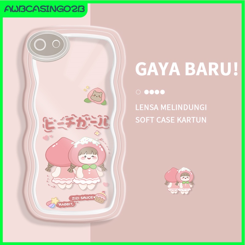 Casing Ponsel untuk OPPO A57 2016 PRO 4G/5G A53S A77S A59 F19S RENO 6 8 5 4 A11S Case Kartun Lucu Be