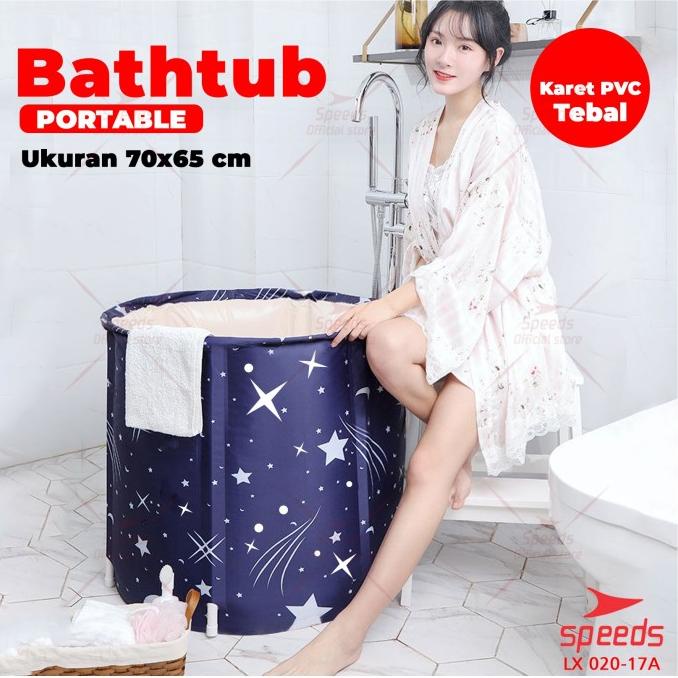 Folding Bathtub Portable Bak Mandi Lipat Bathtub Lipat SPEEDS 020-17