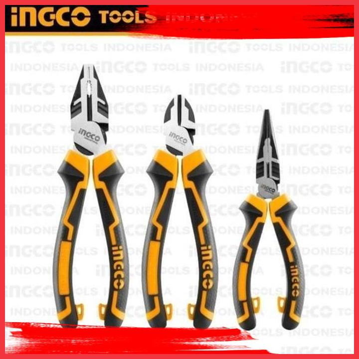 

(DTR) INGCO HKHLPS2831 TANG POTONG KOMBINASI SET 3 PCS CR-V HIGH LEVERAGE