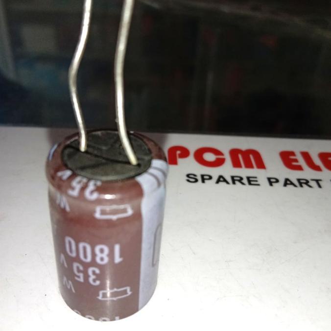 1800uf 35v 1800 1.800uf 1.800 35 Elco Capacitor Elko Kapasitor Polar pcmelektrob9090