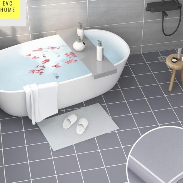 Wallr Lantai Kamar Mandi / Stier Dinding Serbaguna Anti Air 3D