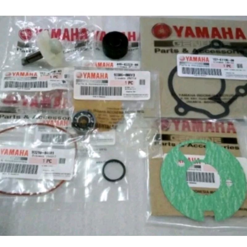 PAKET AS KIPAS RADIATOR SEAL BEARING PAKING RADIATOR SET VIXION OLD NEW
