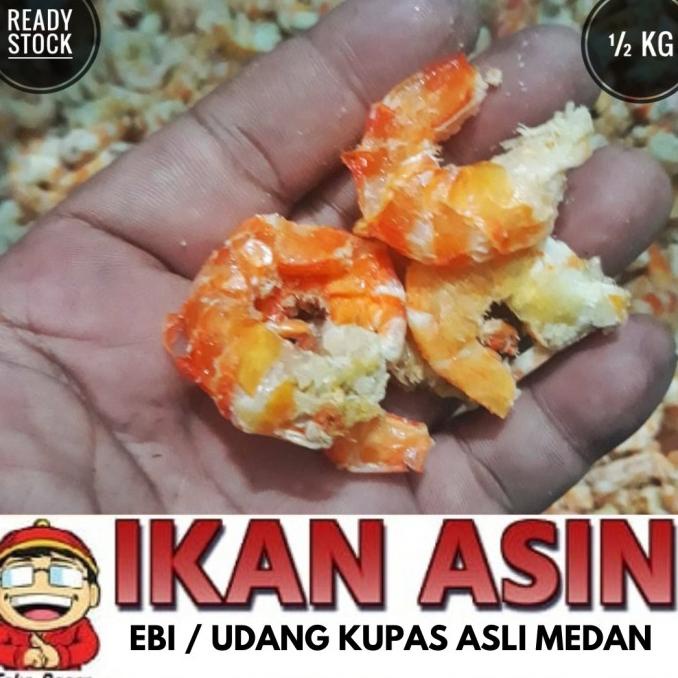 

EBI / UDANG KUPAS / UDANG TANPA KULIT 500 gr