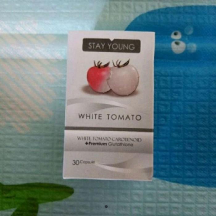 Stay Young White Tomato Carotenoid Glutathione Premium Obat Pemutih