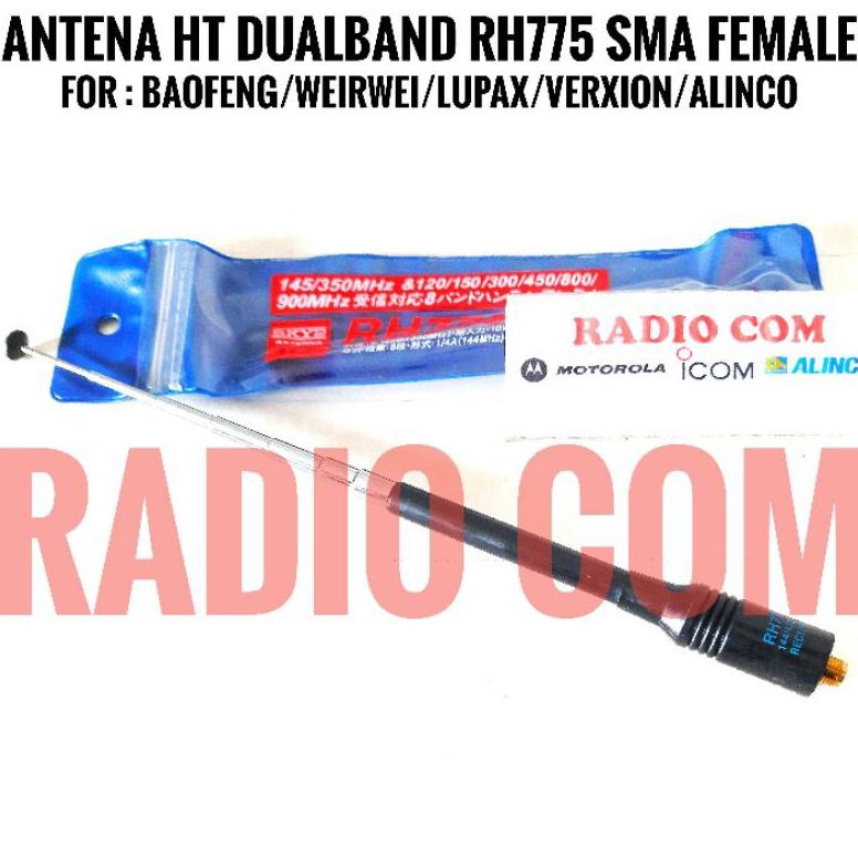 Terlaris Antena Ht Weirwei Dualband / Antena Ht Baofeng Dualband / Antena Ht Lupax Dualband Diamond 