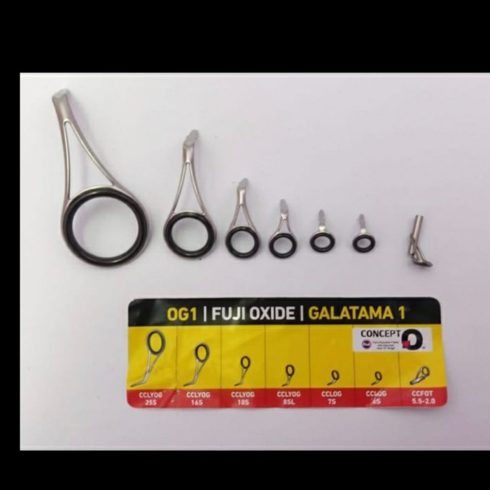 Ring Joran Fuji Set Untuk Galatama 1 Og Set Fuji