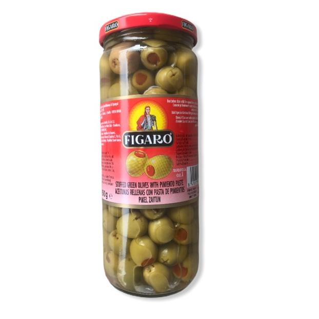 

Figaro Stufeed Green Olives With Pimeto Paste Best Seller