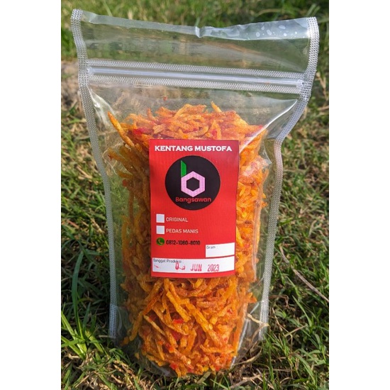 

Murah / MUSTOFA 160 gr Pedas Manis / KENTANG MUSTOFA DEPOK / MUSTOPA