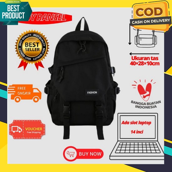 Bisa Cod Tas Ransel Body Pack Skolah Backpacker Travel Travelling Traveling Outdoor Sekolah Mahasisw
