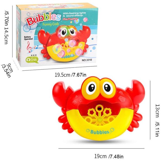 Bubble Crab Music / Machine Bubble Maker Crab / Bath Toy