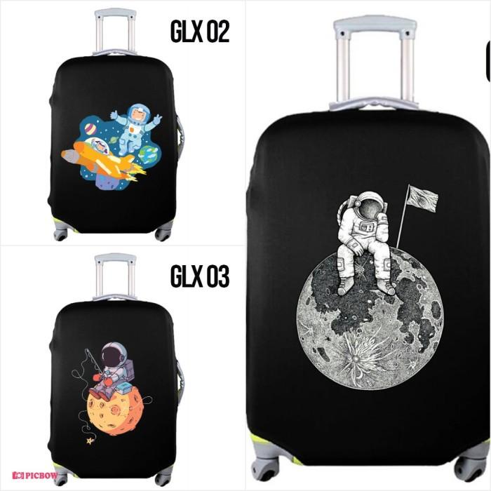 Sarung Koper Galaxy Size 24 28 Inc Pelindung Elastis Cover Polos Hitam