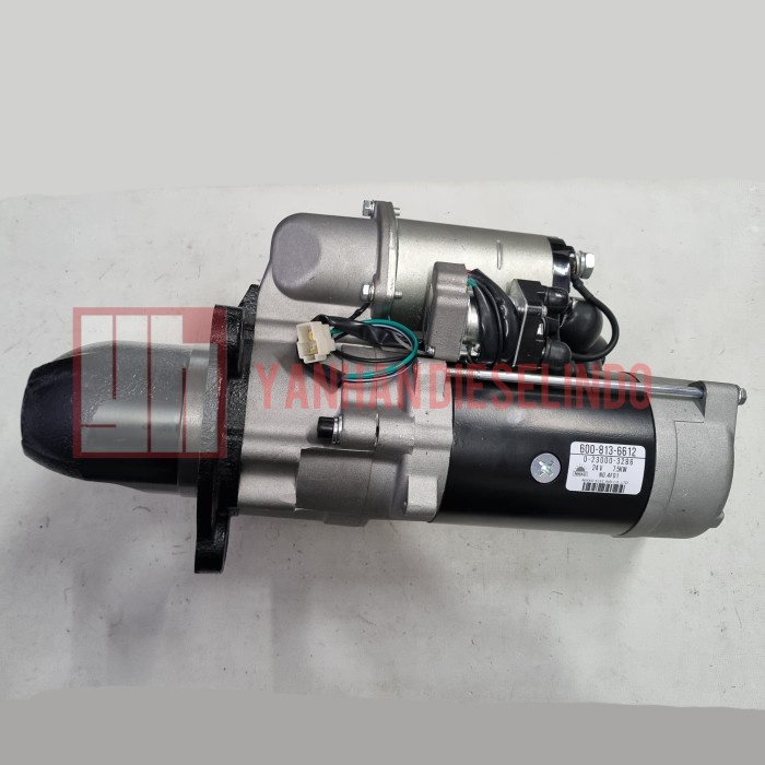 YNDO Starter Komatsu 600-813-6612 Nikko 0-23000-3286 24V
