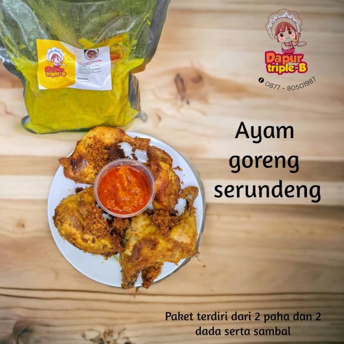 

ayam goreng ayam ungkep serundeng 1 ekor