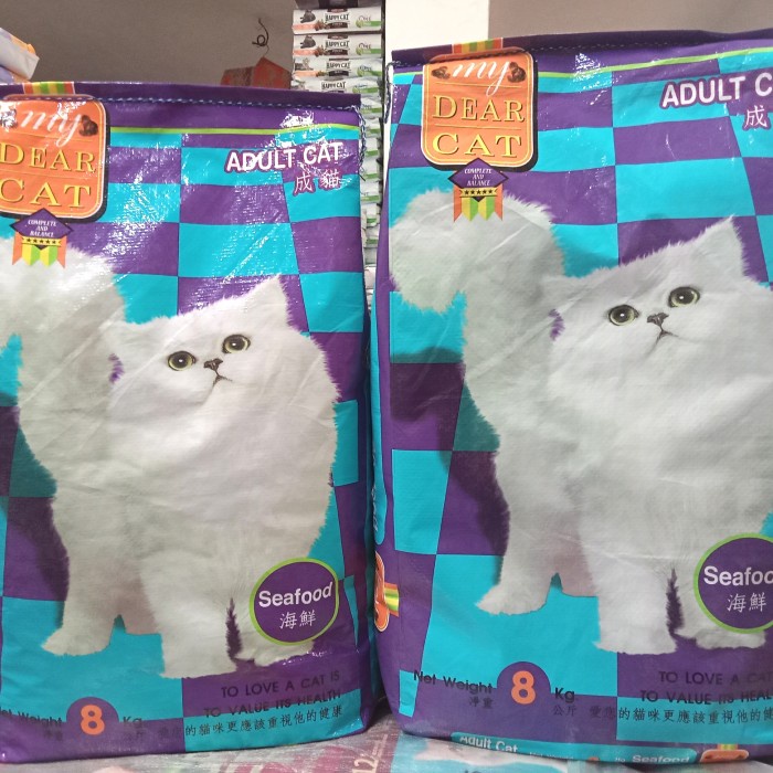 

My Dear Cat 8Kg Seafood Makanan Kucing Dewasa Khusus Grab Gojek