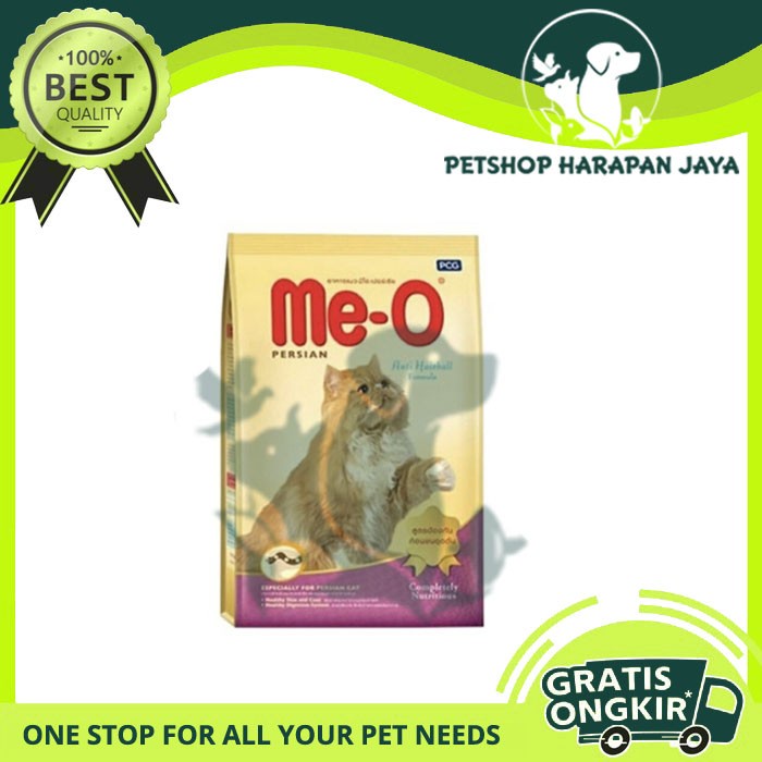 

Makanan Kucing Me-O Meo Persian 7Kg Hairball - Grab Dan Gosend