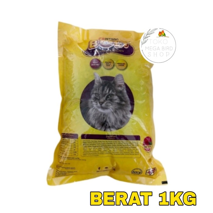 

Makanan Kucing Bolt Donat Tuna Repacking 1 Kg