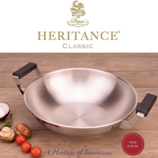 Terlaris Wajan Penggorengan 3-Ply Bima Heritance Classic Wok