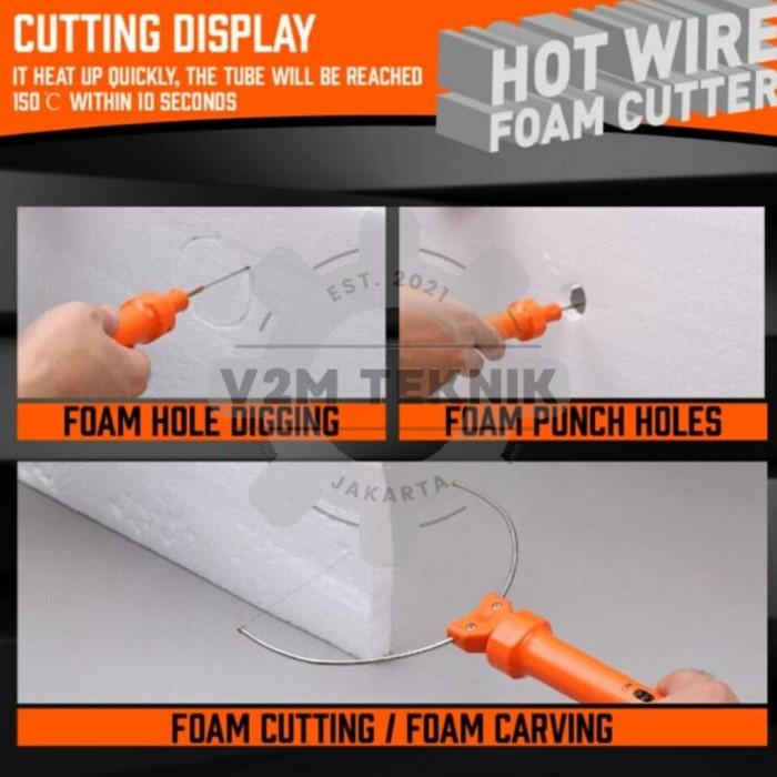 

Styrofoam Cutter3In1 - Alat Pemotong Gabus Busa - Hot Wire Foam Cutter