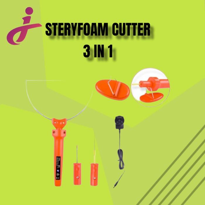 

Alat Pemotong Gabus Listrik Sterofoam Cuter Hot Wire Foam Cuter 3 In 1